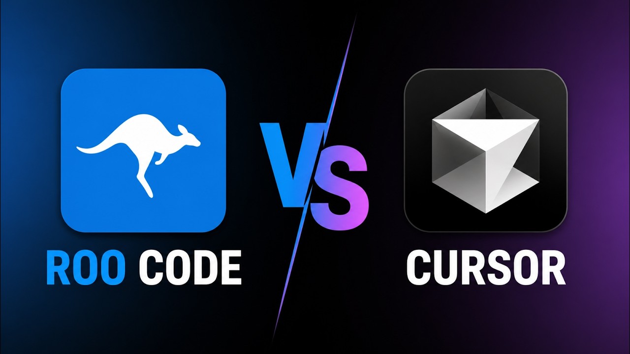 ROO Code VS Cursor | Top AI Code Editors Compared 2025 | Which is Best?