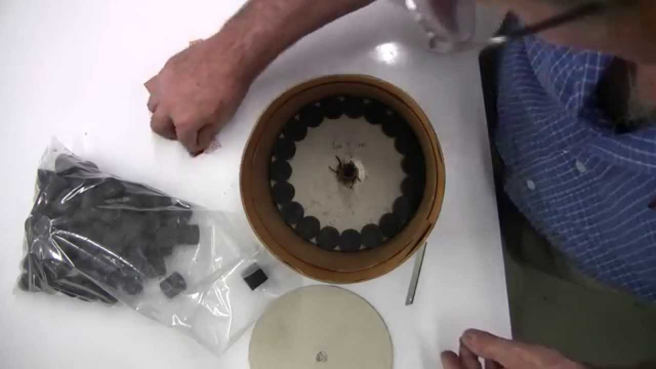 Placing Comets in an 8 inch Multibreak Shell Part 1