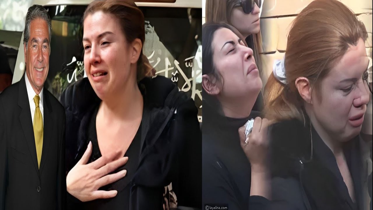 رانيا فريد شوقي تلطم خدها وتشق ثوبها في جنازة اختها ناهد فريد شوقي ومضطفى فهمي يسترها بقميصه