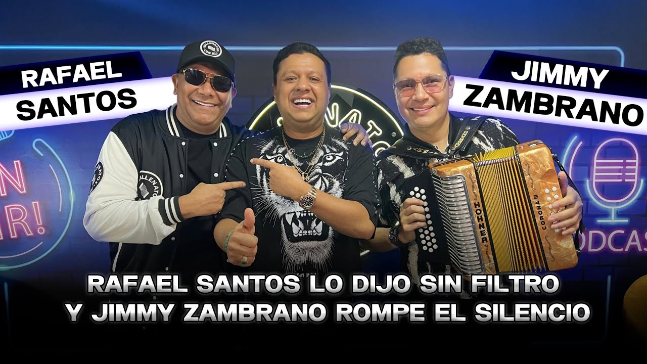 Rafael santos lo dijo sin filtro y Jimmy Zambrano rompe el silencio - Vallenatos con Ali