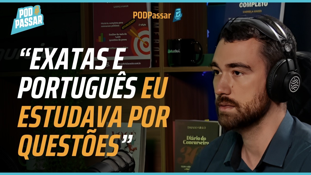 Os métodos de estudo que os levou a ser auditor do TCDF e consultor do Senado