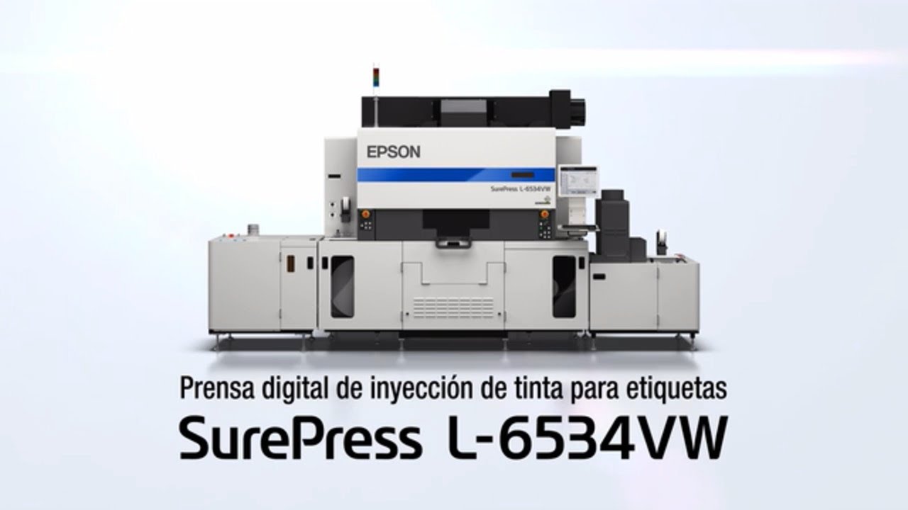Prensa digital de etiquetas Epson SurePress L-6534VW | Tour del producto