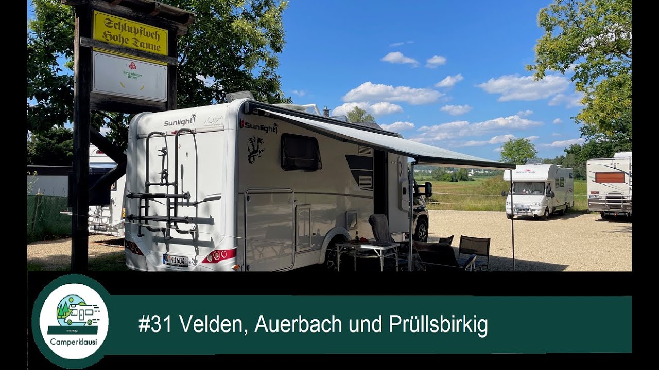 #31 Stellplätze in Velden, Auerbach und Prüllsbirkig