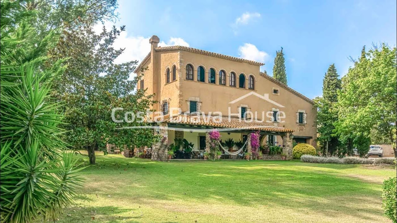 Encantadora masía en venta en Mont-ras con 15.000 m² de terreno | Ref5979 4712