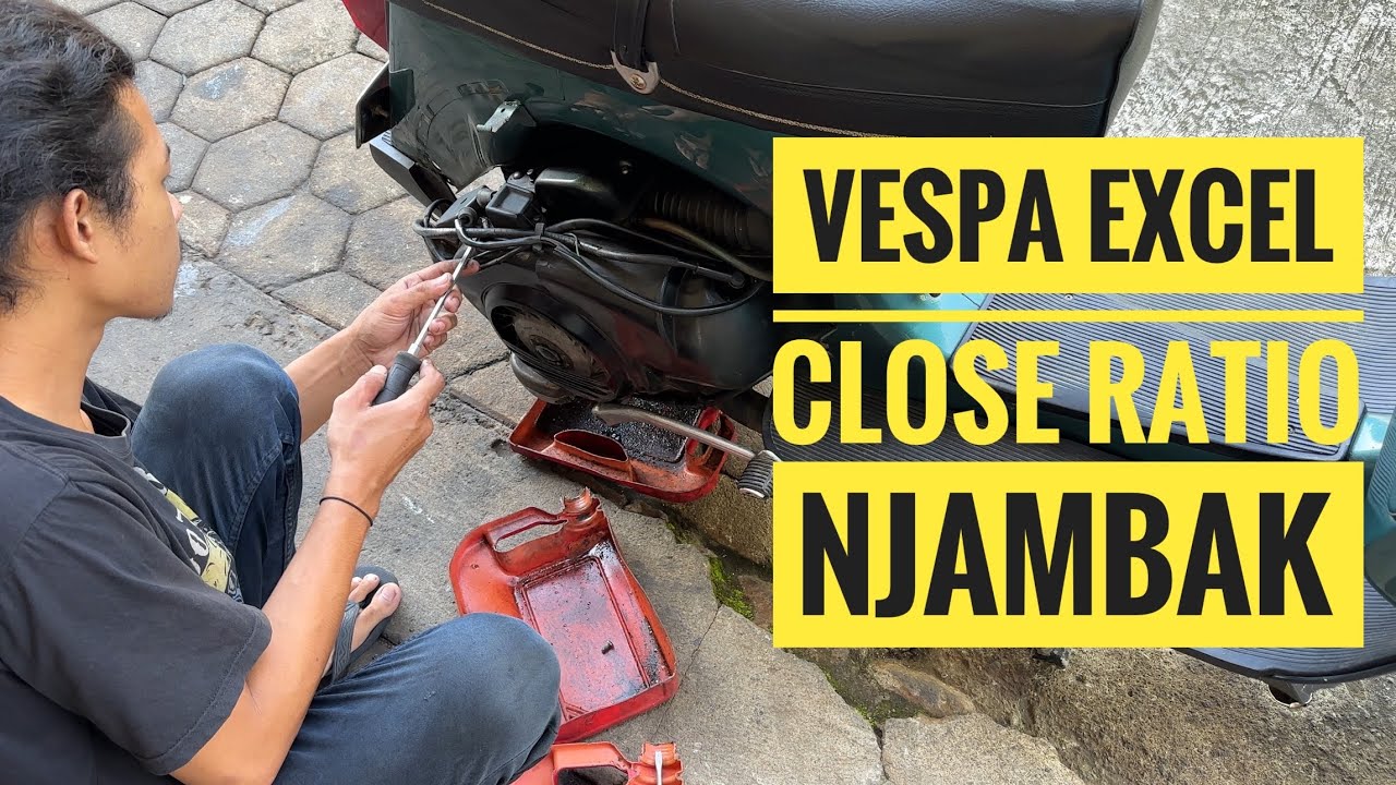 Gak Butuh Kencang, Vespa Excel Harian Enak || Aji VAS