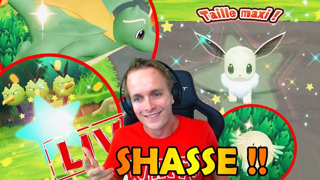 🔴 DERNIER EVOLI SHINY APRÈS PLEIN D'INDÉSIRABLES DANS POKEMON LET'S GO !!! (Partie 1)