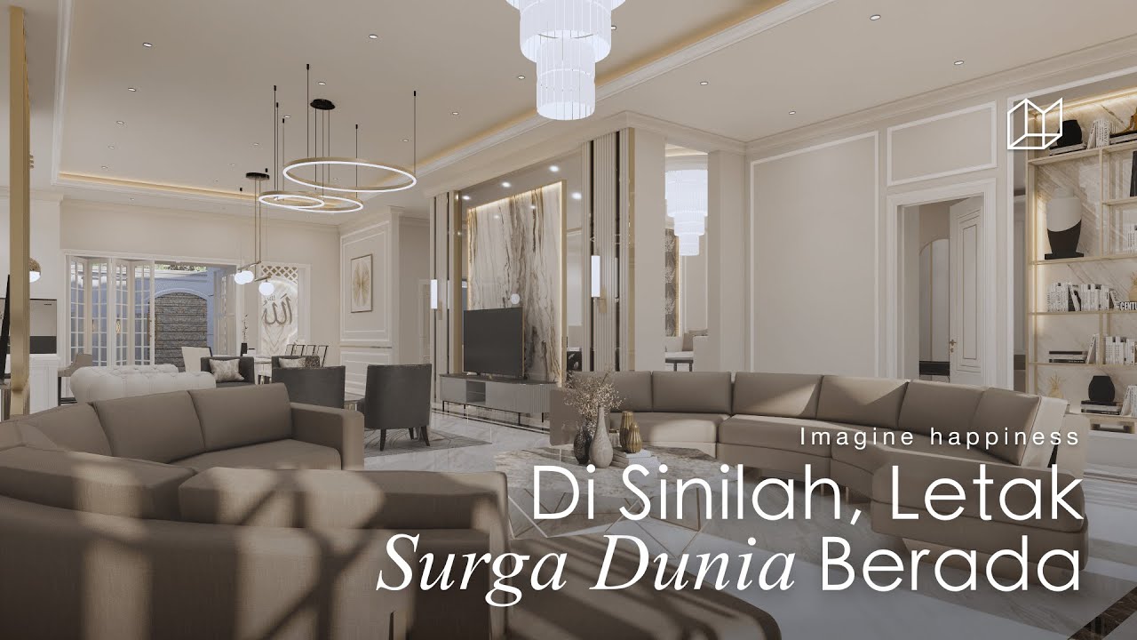 Surga dalam Bentuk Rumah Modern Klasik | Imagine Happiness