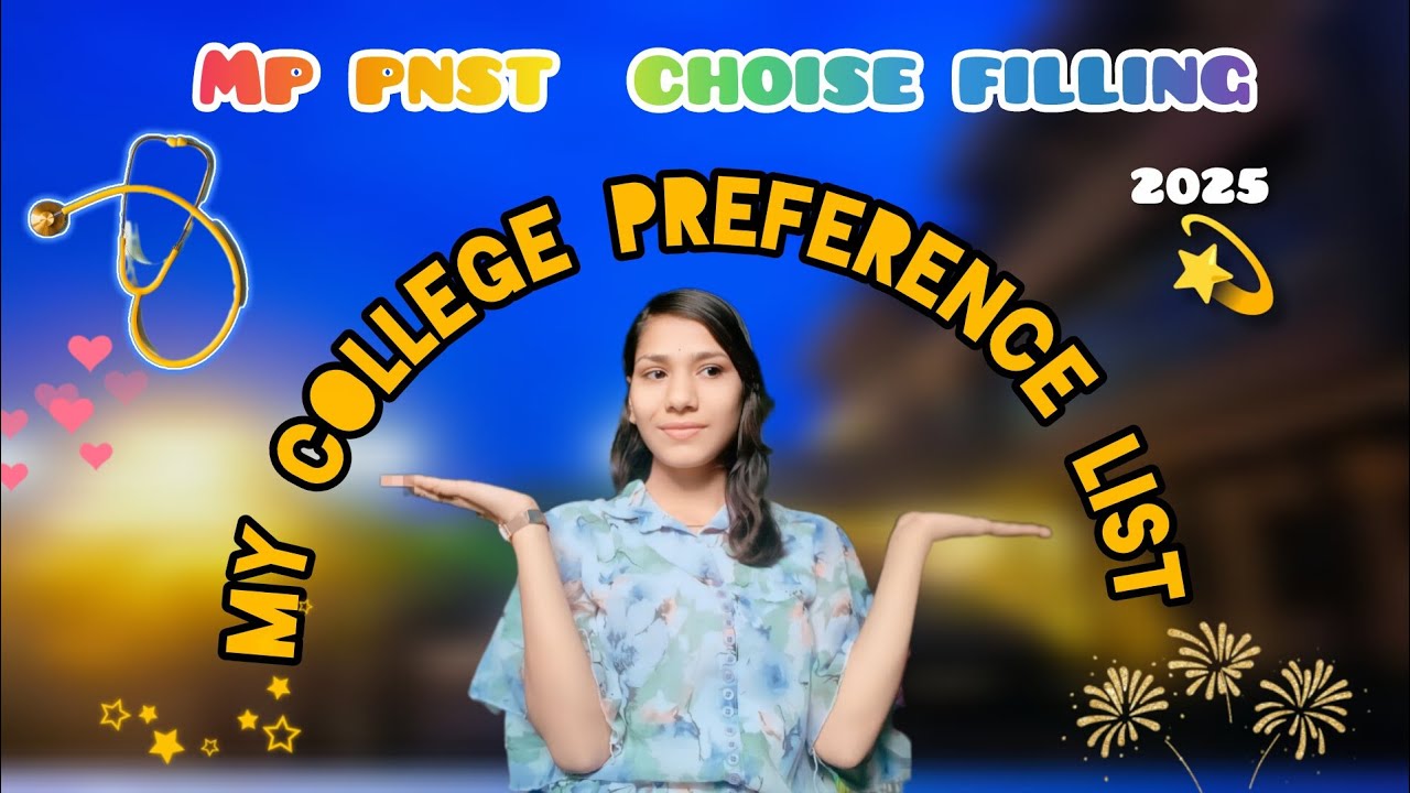 My college preference list mp pnst 2025 🤗🤗# mp pnst 😊 