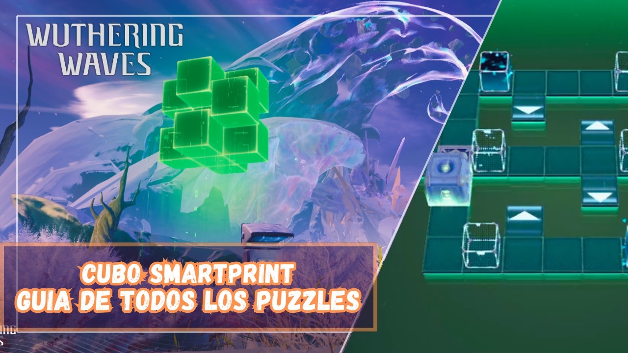 GUÍA de TODOS los puzzles de Reinicio de Cubo Smartprint / Wuthering Waves