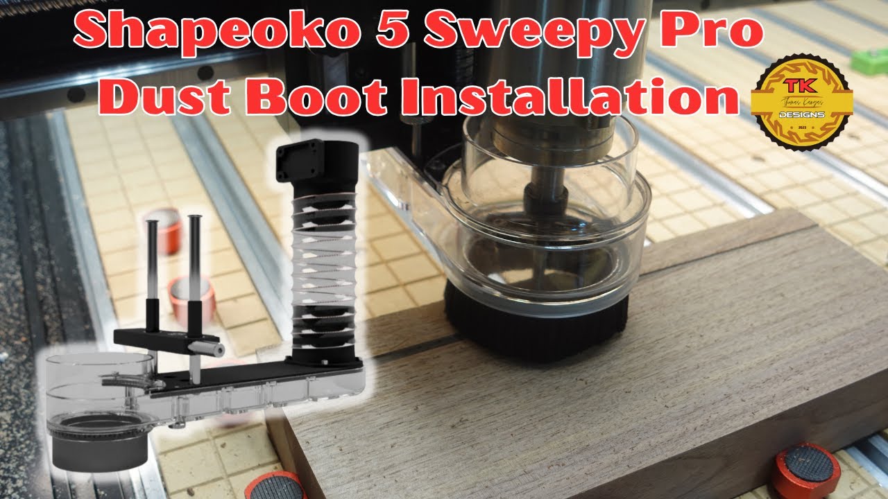 Sweepy Pro Dust Boot меняет восприятие Shapeoko 5 Pro!