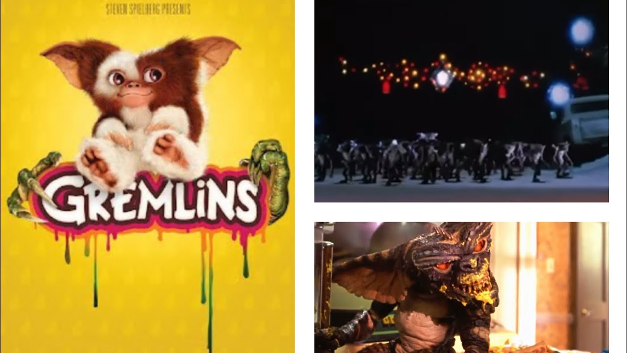 Gremlins 1984 stop motion shots