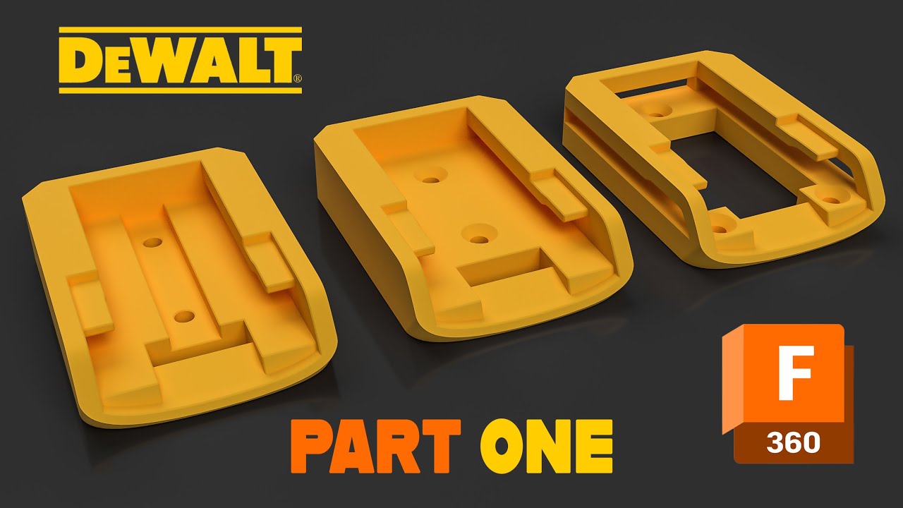 Let&rsquo;s Make A DeWALT Battery Holder [Part ONE]
