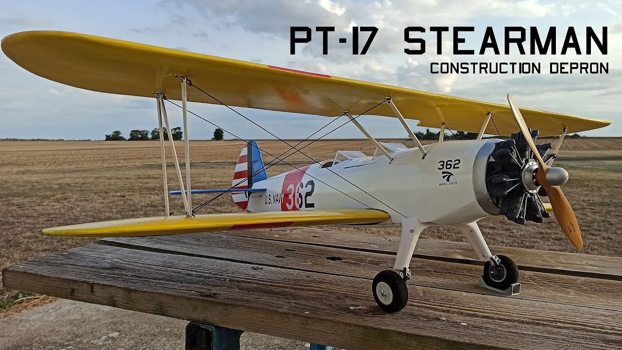 PT-17 Stearman Depron