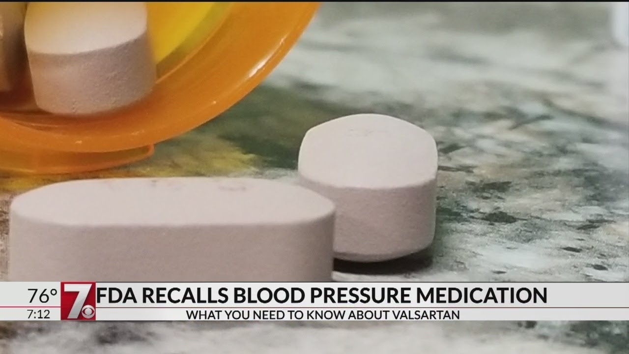 FDA recalls blood pressure medicines over cancer risk