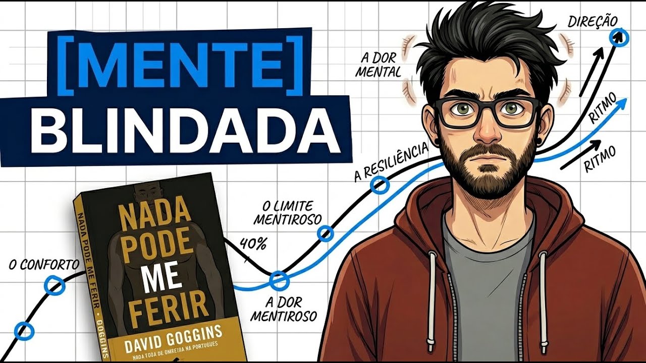 Nada Pode Me Ferir: O Método Goggins (Regra dos 40%) Para Disciplina Mental