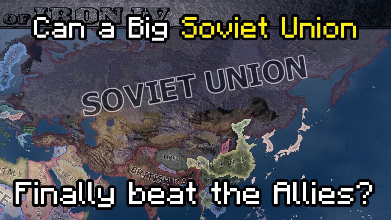 HOI4 Timelapse but Soviet Union Annexed its Neighbors