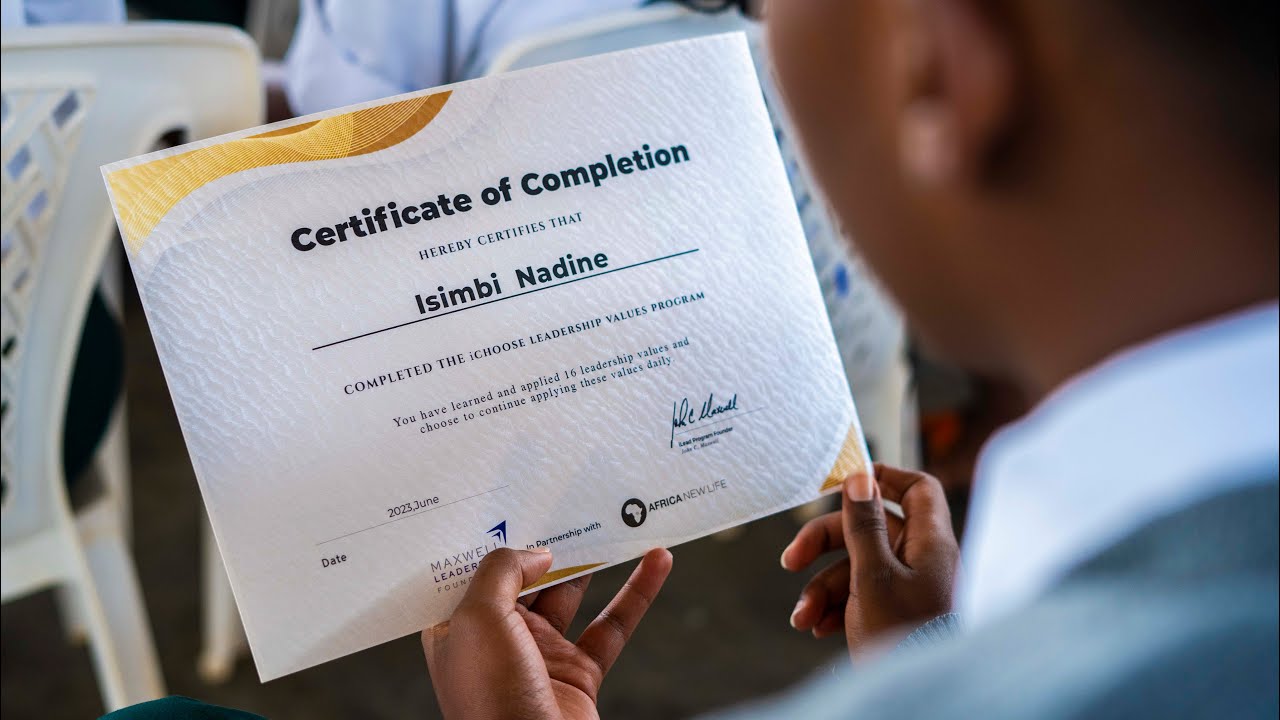 Highlight: iLead certified students who completed  the 1st year ‘iChoose’