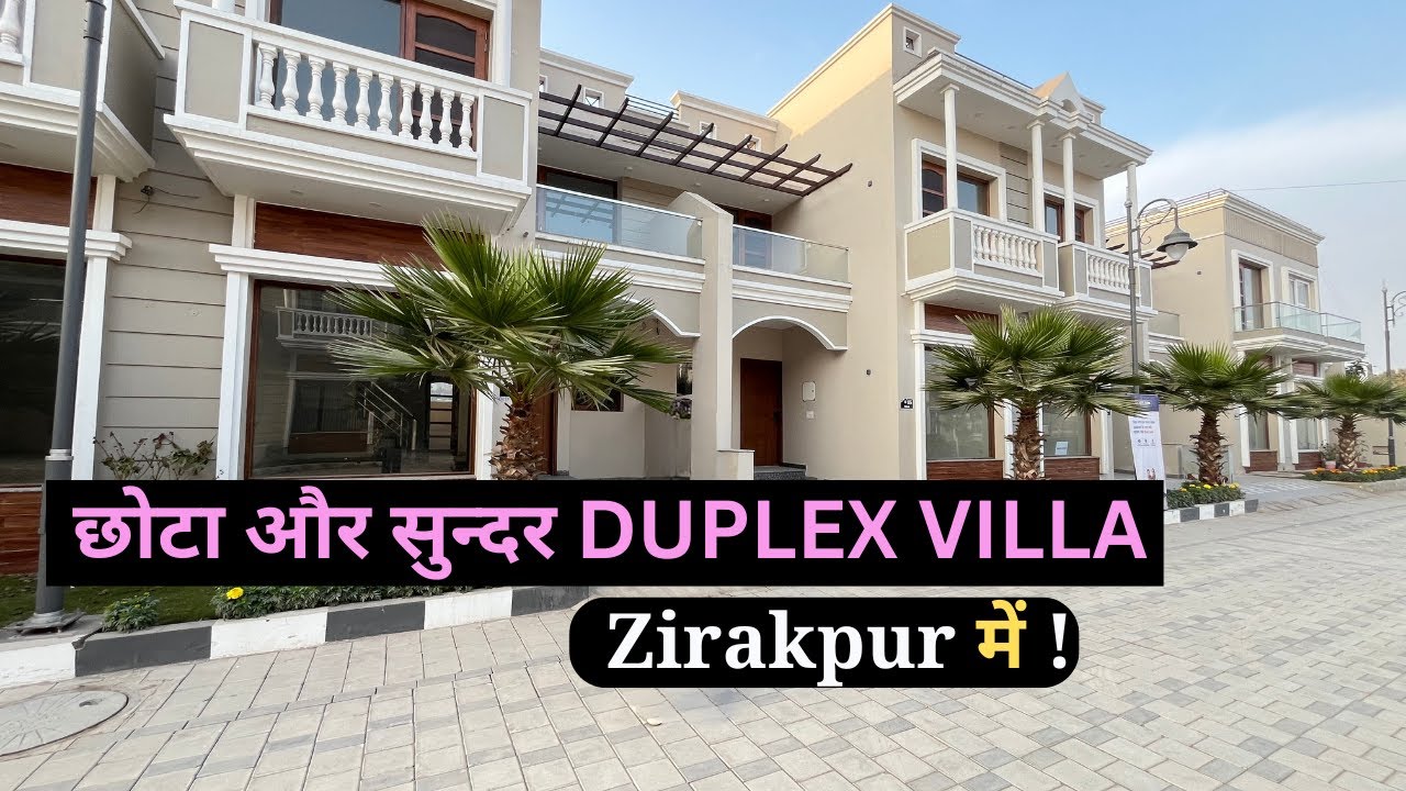 छोटा ओर सुंदर 4Bhk Duplex Villa |Duplex Villa in Zirakpur Near Chandigarh