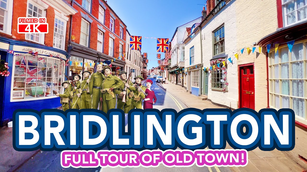 BRIDLINGTON | Full tour of Bridlington Old Town and High Street