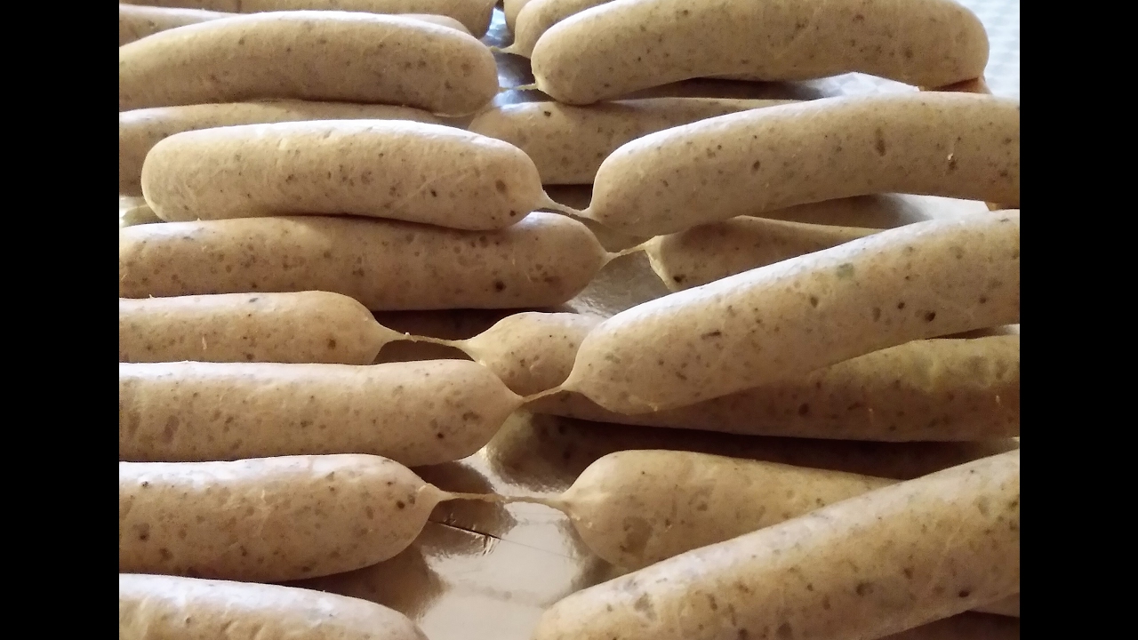 Feine Bratwurst Wurst selber machen