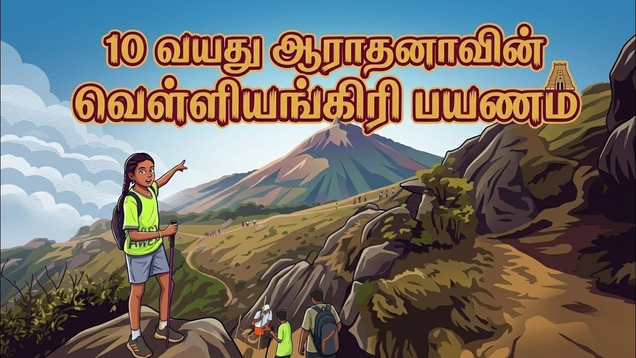10 வயதில் 7 மலைகள்&hellip; ஆராதனாவின் வெள்ளியங்கிரி பயணம் | Velliangiri Hills Trek of a Girl Kid 🏔️