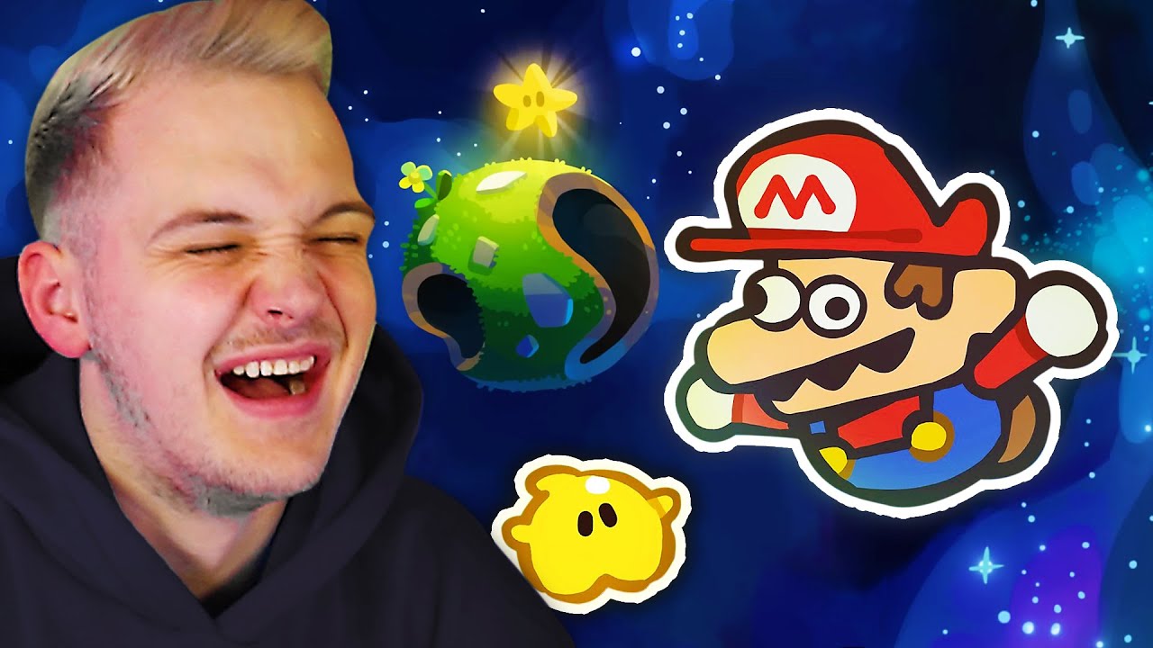 Die LUSTIGSTE Mario Galaxy Animation! - Huebi reagiert