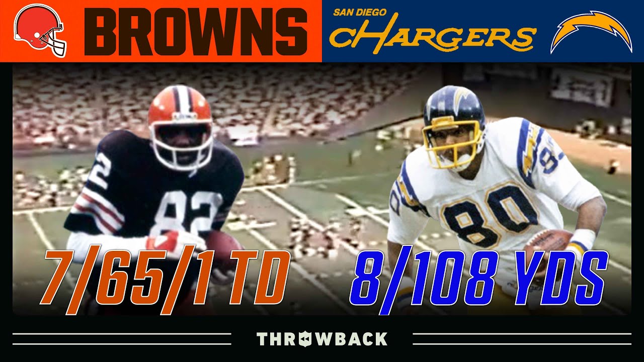 Hall of Fame Tight Ends Duel into Overtime! (Browns vs. Chargers 1983, Week 4)