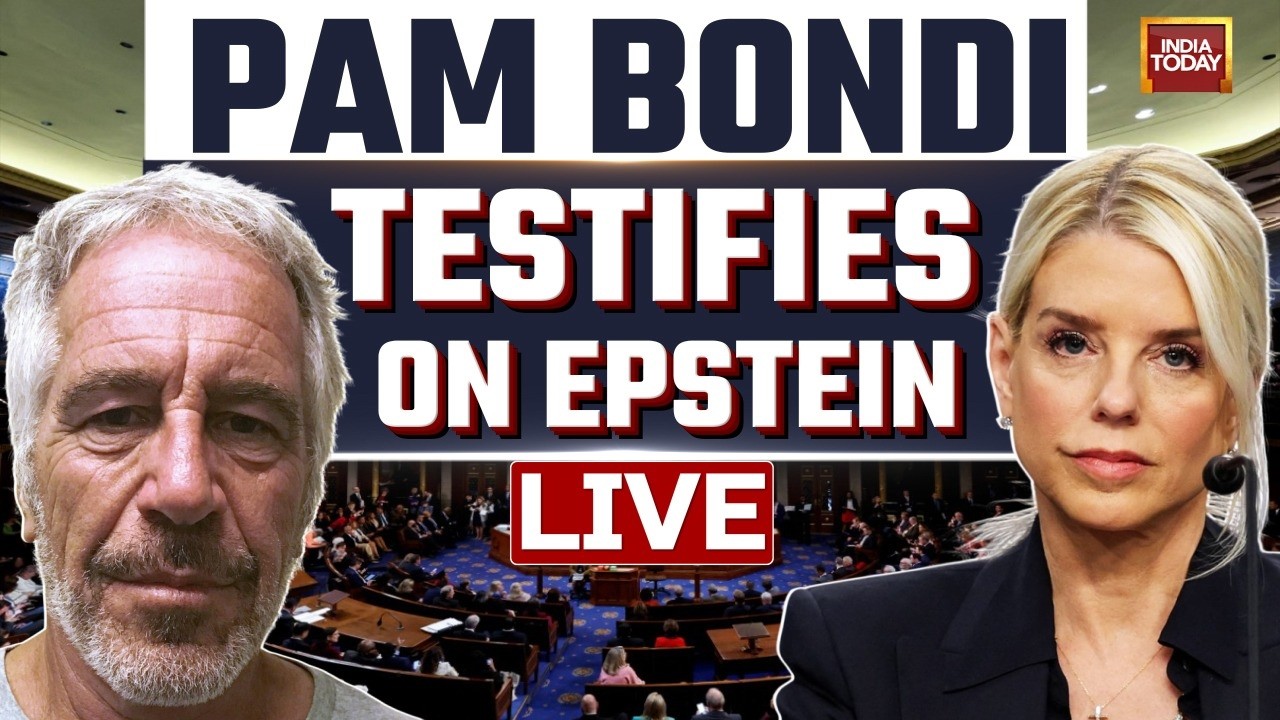 Epstein Files News LIVE: Pam Bondi Testifies In Congress At Department Of Justice Oversight Hearing