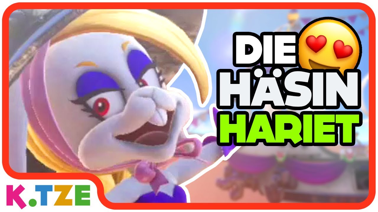 Hariet das Hasenmädchen 😍😂 Super Mario Odyssey für Kinder | Folge 4