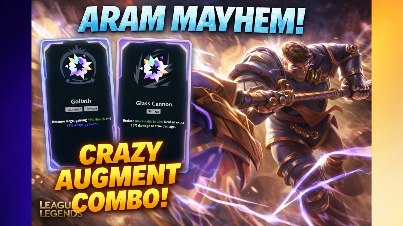 The Jayce Out of Hell Build - LoL Aram Mayhem Gameplay