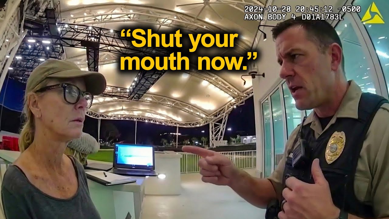 Police Teach Extremely Entitled Karen She Doesn't Make the Rules