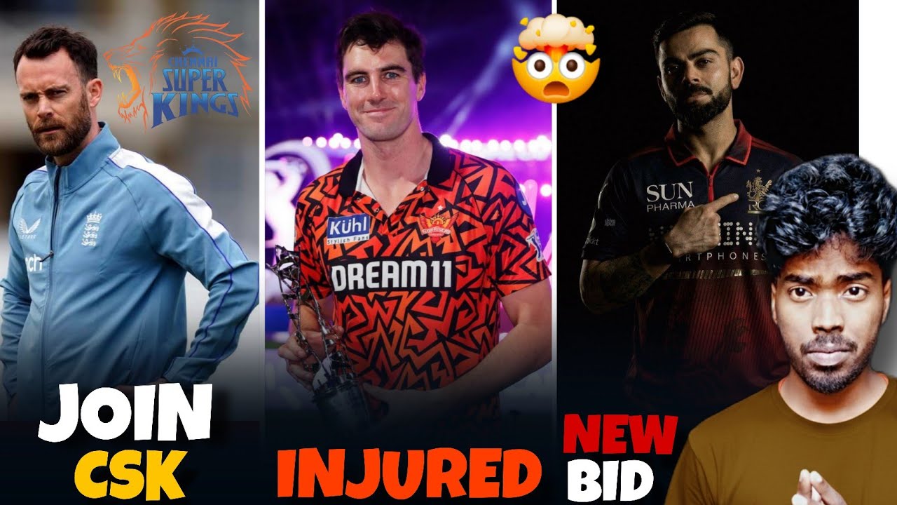 IPL 2026 TOP 8 NEWS🤯BIG BREAKING🔥RCB || SRH || CSK || DC || KKR NEWS AND UPDATES