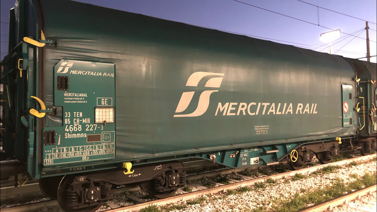 E652.059 con carri trasporto COILS d'Acciaio (Shimmns,Rhlmms) in precedenza @Barletta!