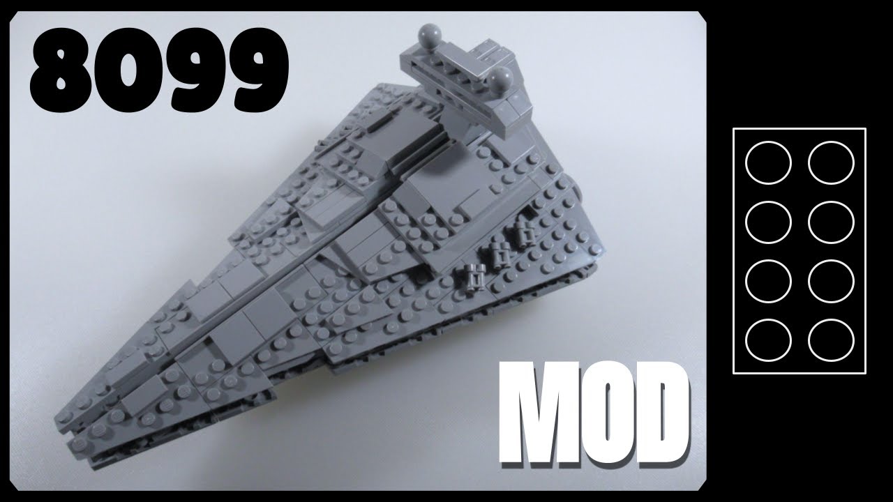 LEGO 8099 Star Wars Midi-Scale Star Destroyer Recolor