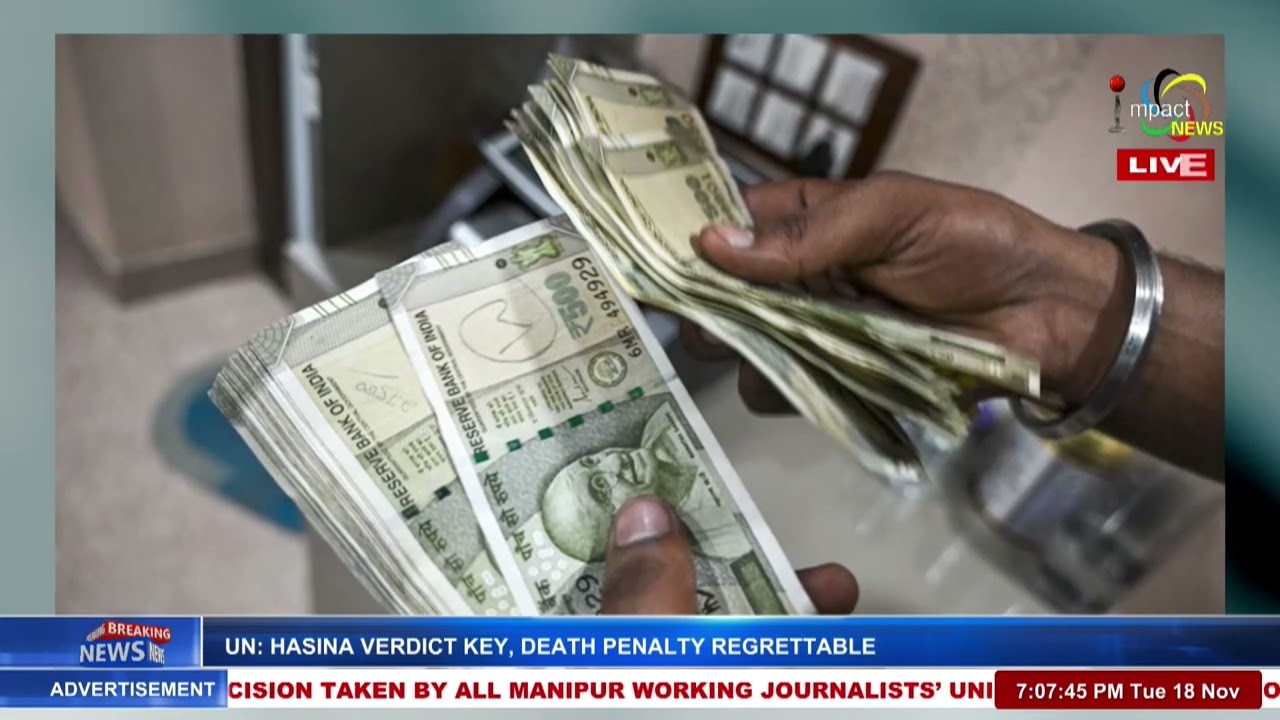 IMPHAL AG OFFICE SENIOR ACCOUNTANT CAUGHT RED HANDED TAKING BRIBE  | 18 NOV 2025