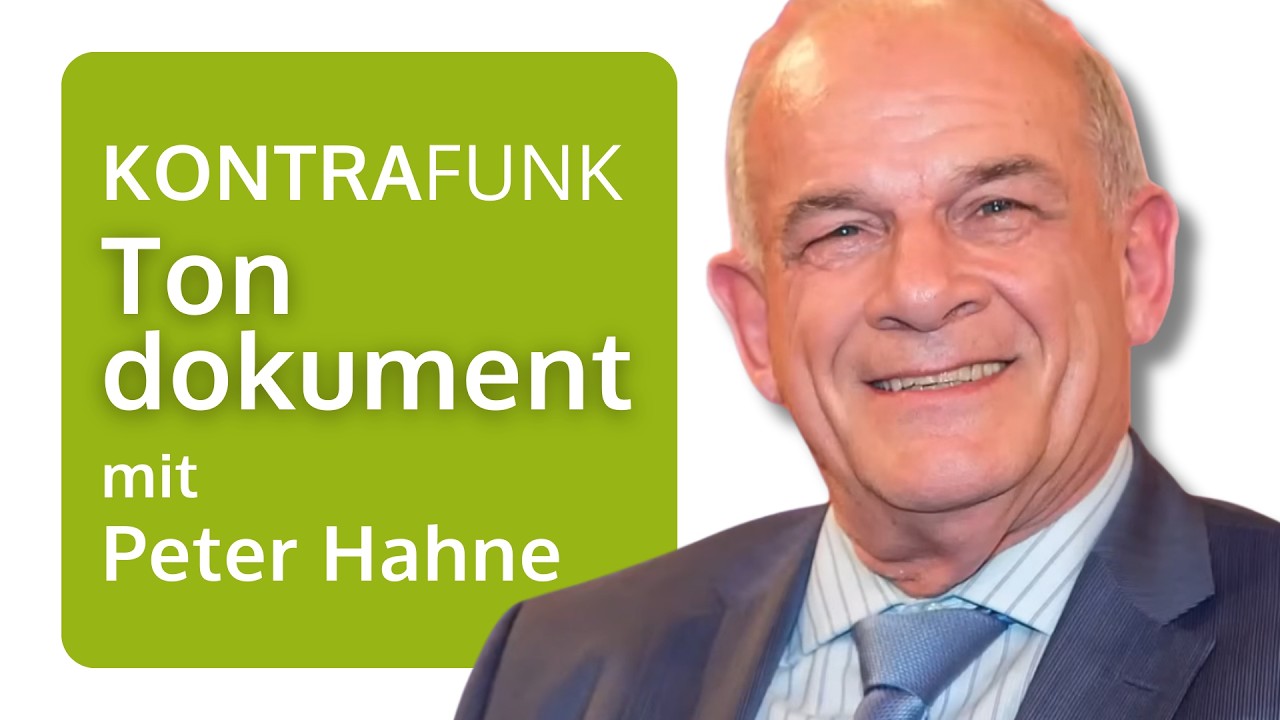 Tondokument: Peter Hahne – „Warum macht Ihr uns kaputt?“