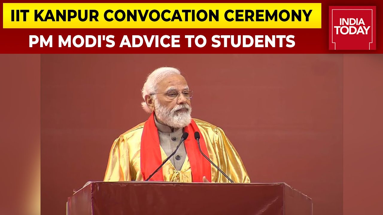 'Conquer Technology, But Don't Become Robots': PM Modi To Students At IIT Convocation Ceremony