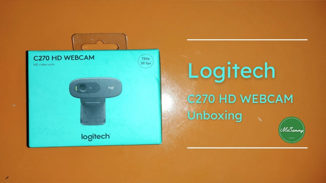 Logitech HD Webcam | C270 HD WEBCAM | Unboxing | Easy Setup | MrSammy #unboxing