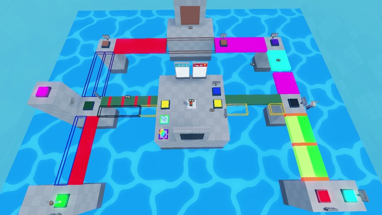 Roblox Teamwork Puzzles 2: How to do Paths (in normal and solo ways)