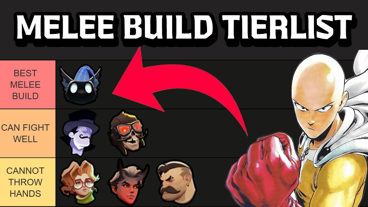 Ranking EVERY Deadlock Hero By Their Melee Builds (Tier List)