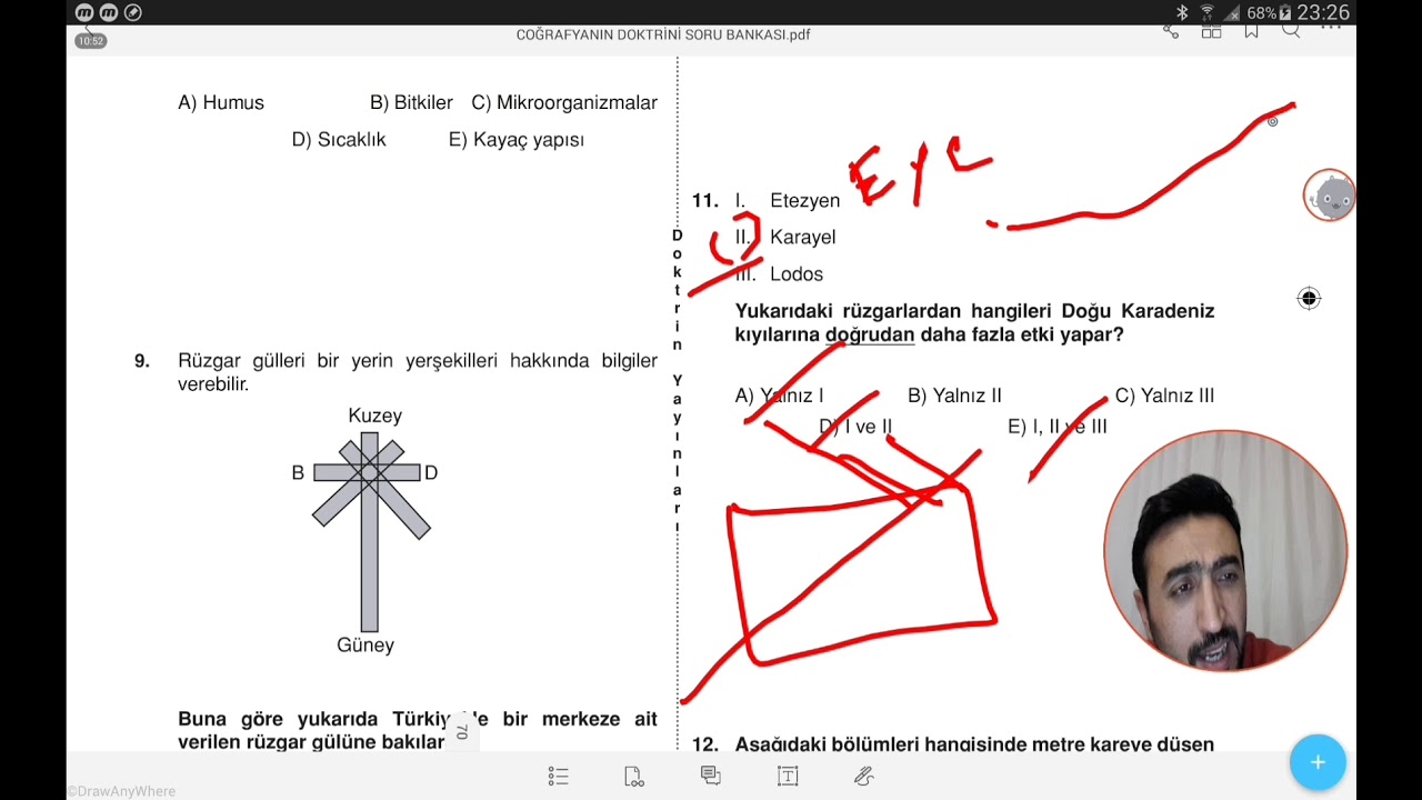 Türkiye'nin İklimi ve Bitki Örtüsü  Özel Test 3 Çözümü 🎯 🌦️ 🌈