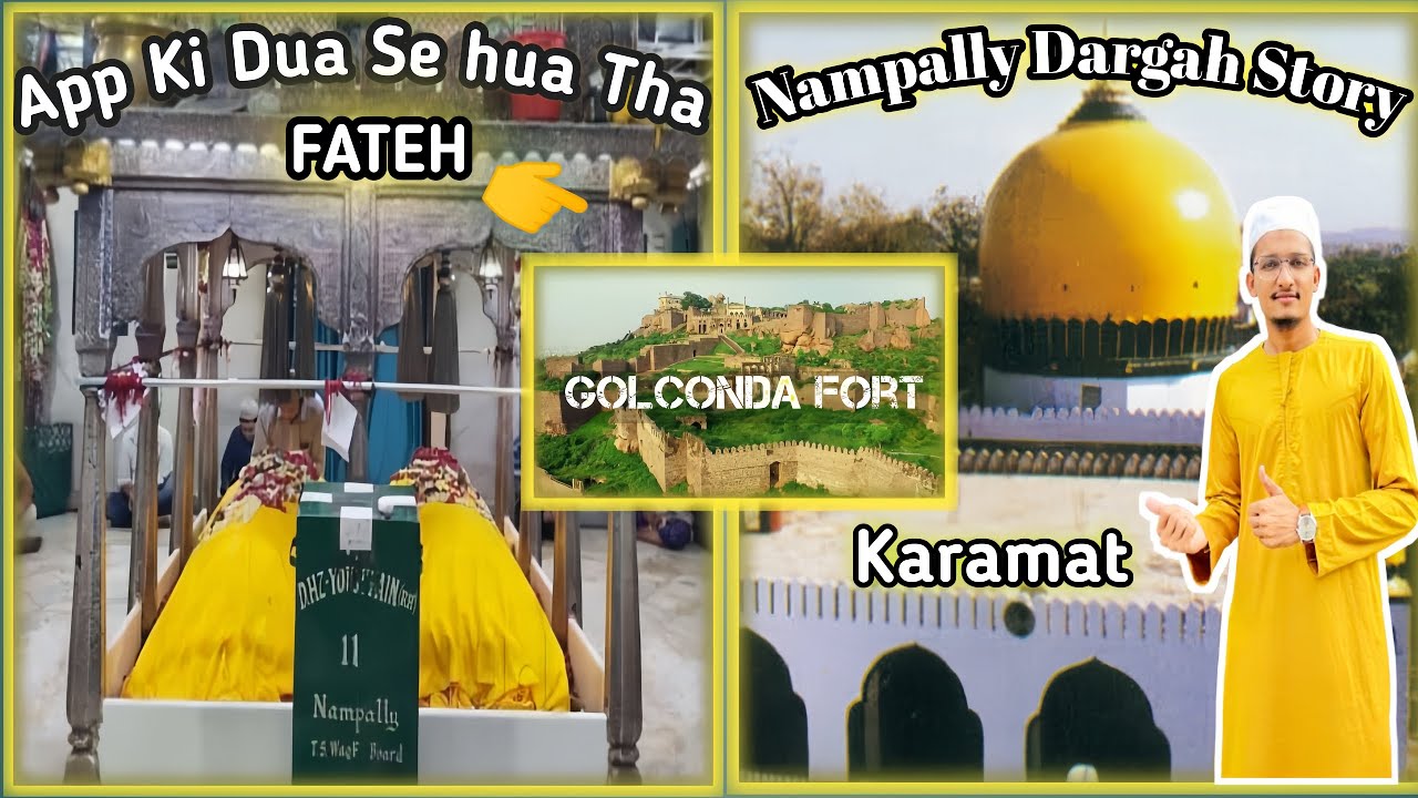 NAMPALLY DARGAH STORY 😍 | YOUSUFAIN SHRIFAIN R.A| AAP KI KARAMAT 😳 BY #bilalvlogs #dargah #hyderabad