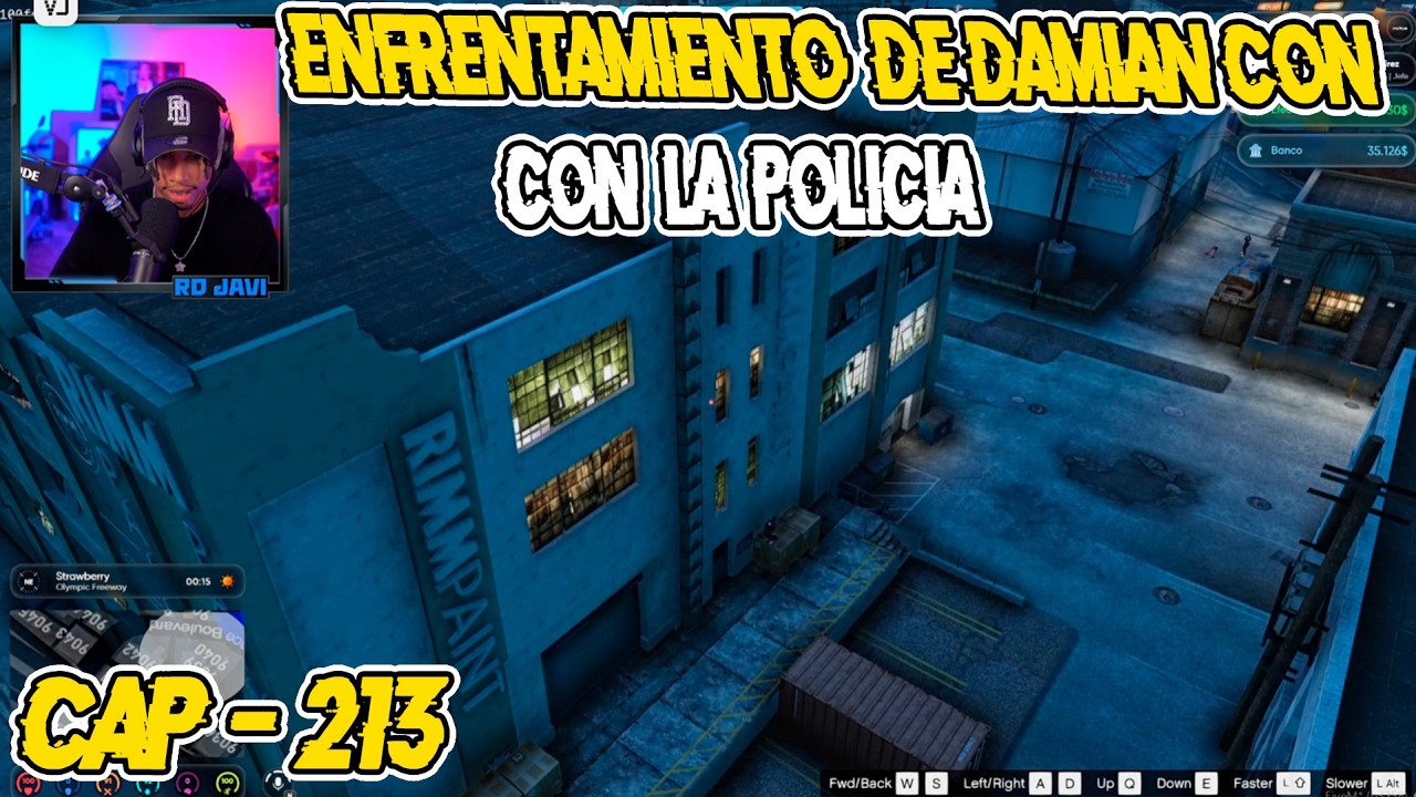 RDJavi: Enfrentamiento de Damian con la Policia