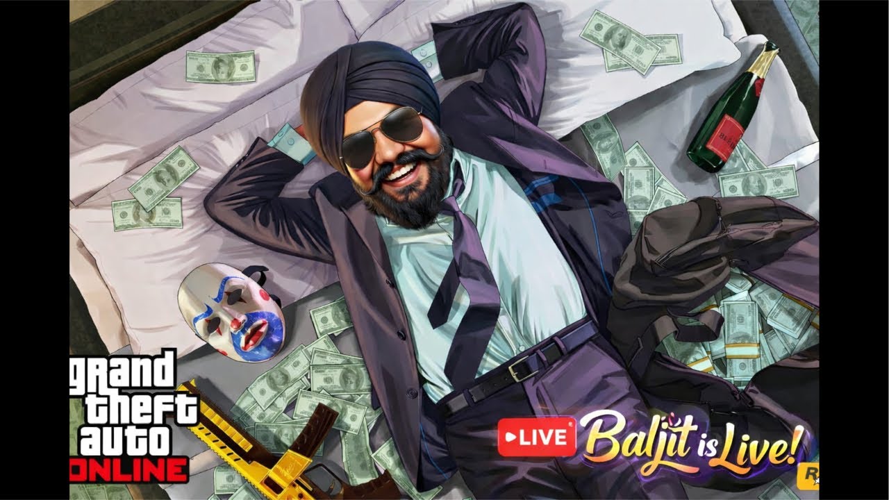 GTA V live story mode || Baljit is live