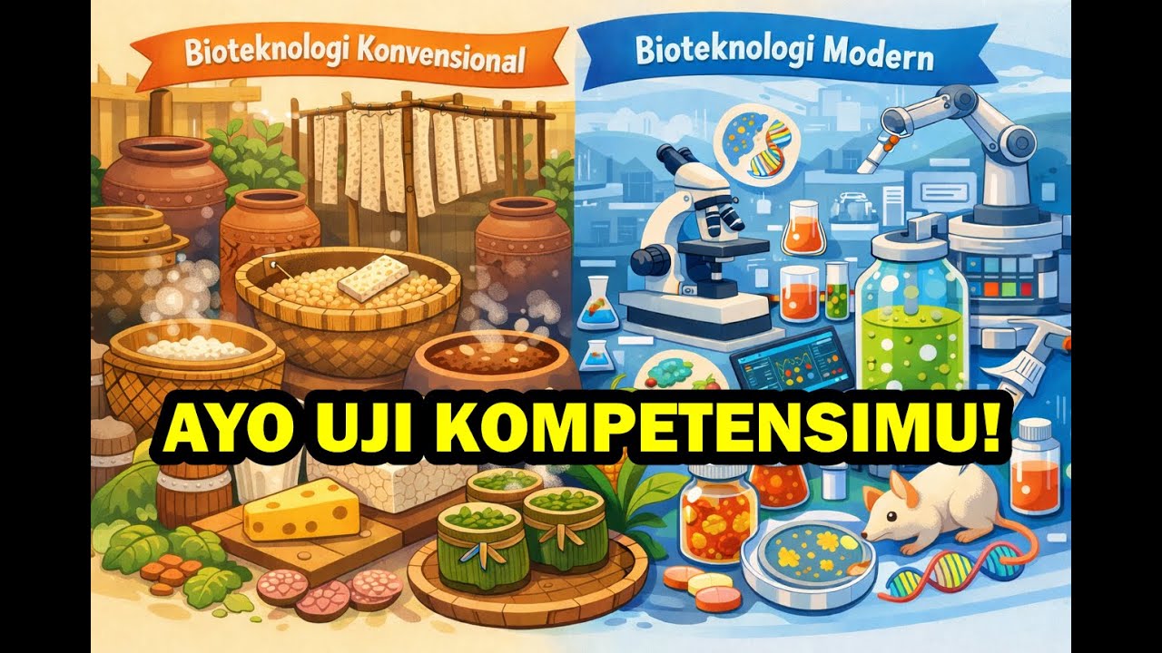 SOAL BIOTEKNOLOGI KELAS 9 SEMESTER 2