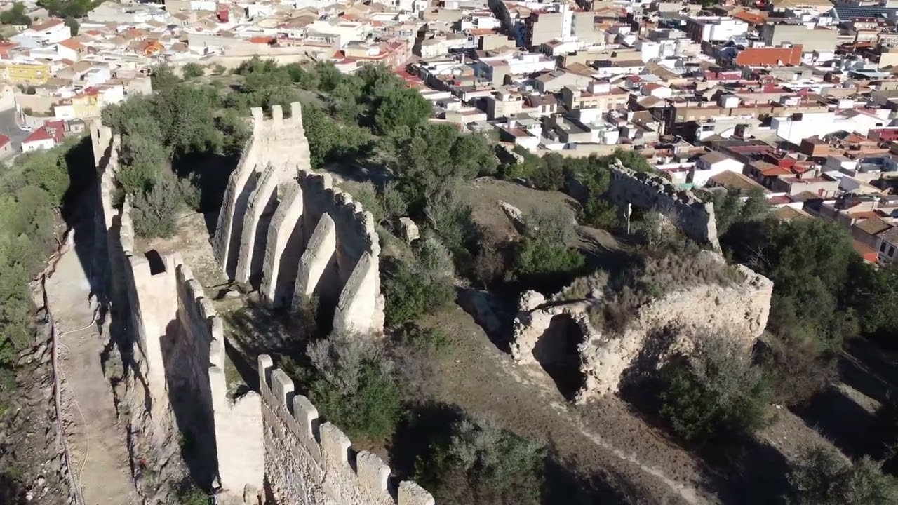 Castillo de Corbera, Valencia, España.