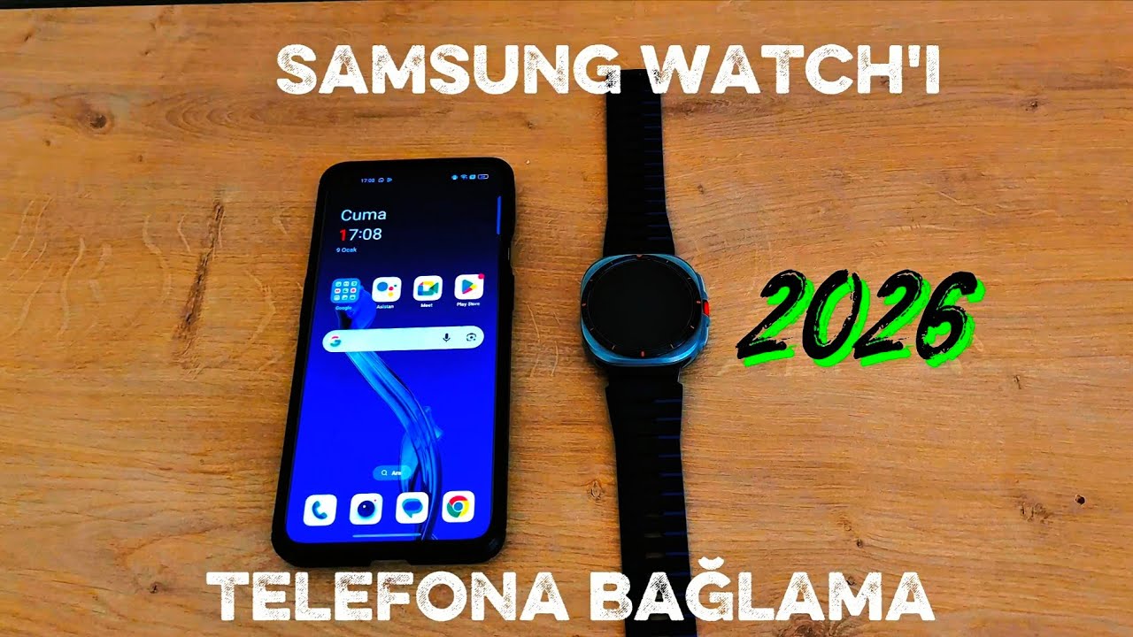 Samsung watch ı telefona bağlamak