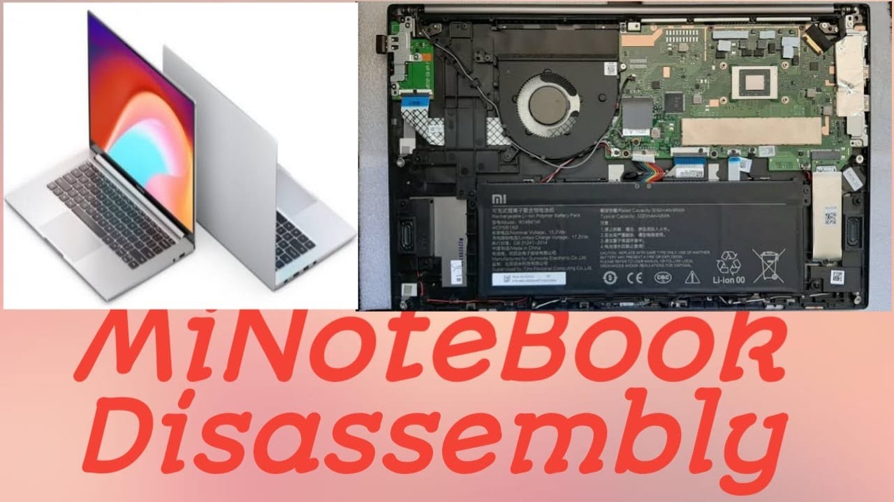 Mi Notebook 14 Horizon Laptop Tear-down - Disassembly Official Video | Trakin Deb