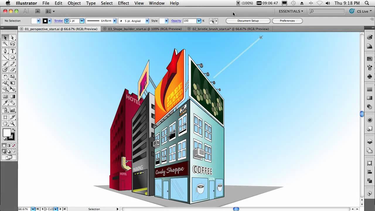 Adobe Illustrator CS5 - My Top 5 Favorite Features