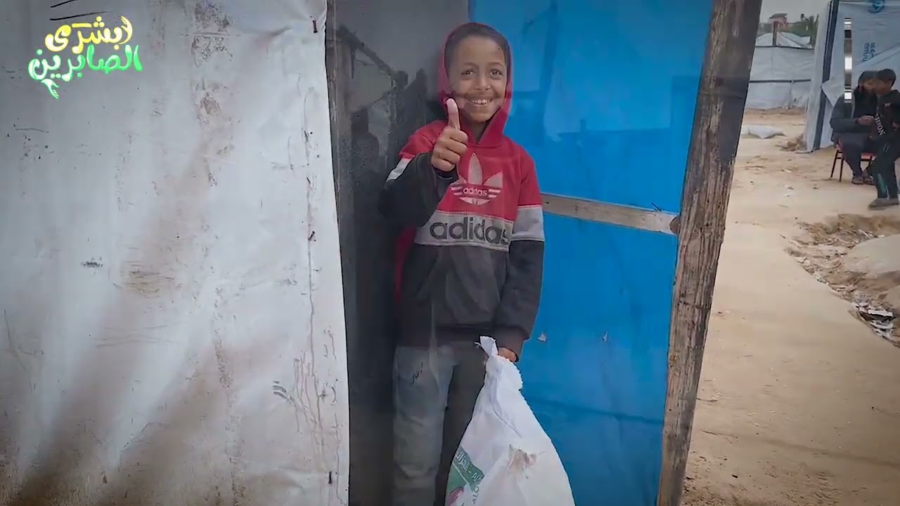🔴جمعية البركة الجزائرية ولليوم 49 تدخل دفعة مساعدات من الطحين في محافظة رفح